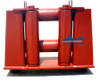 Marine Four Roller Fairleads with Horizontal Rollers
